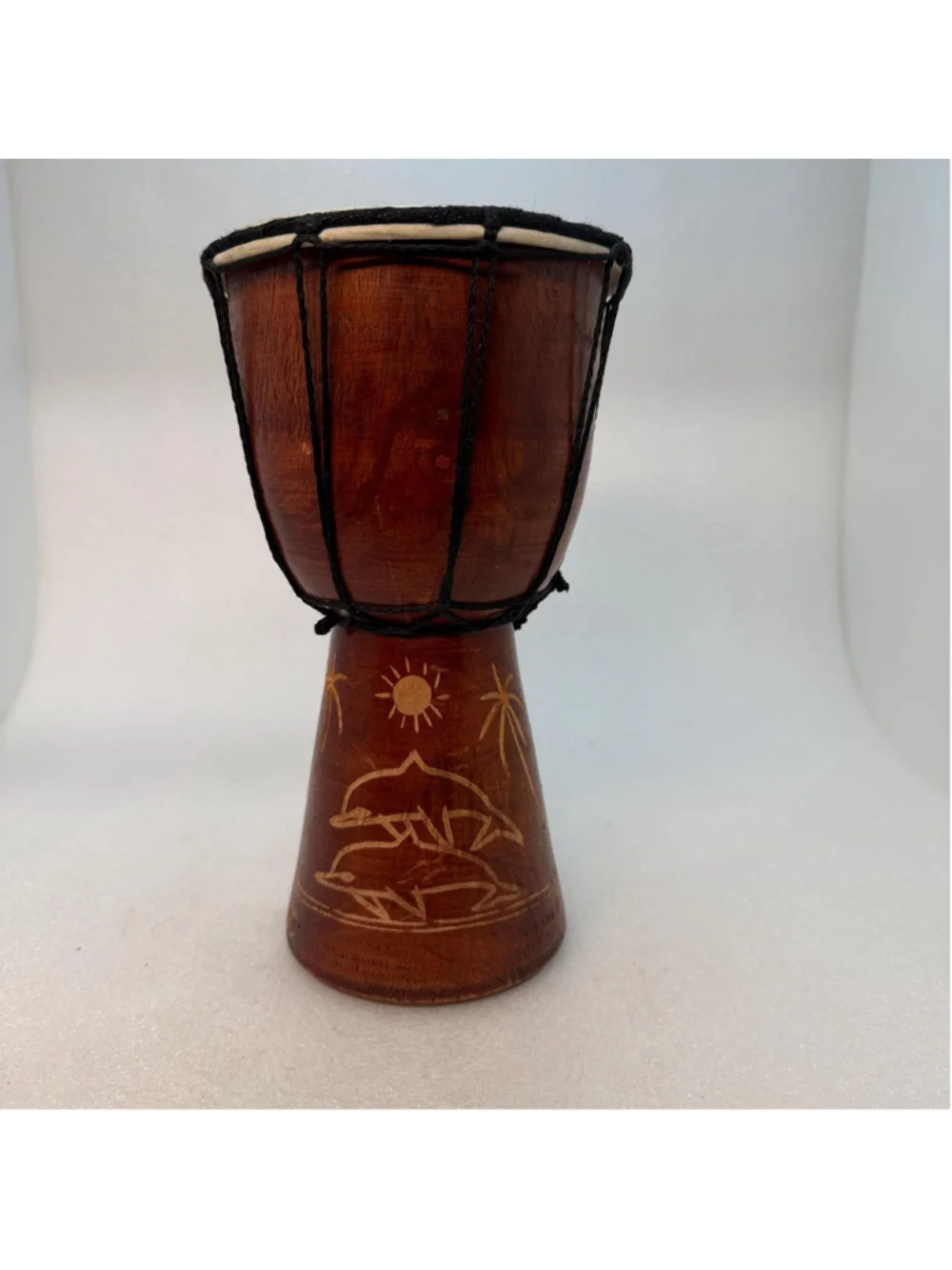 Vintage Bahamas Souvenir Djembe Drum